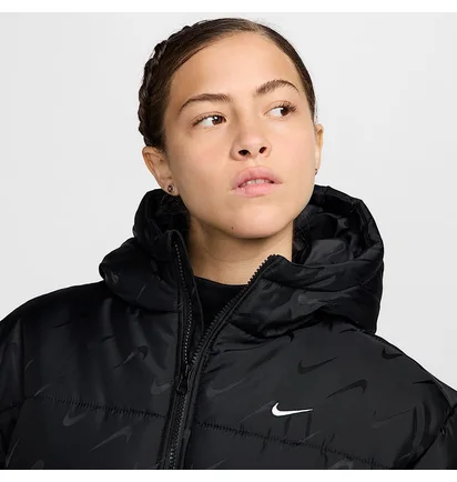 Куртка жіноча Nike Nsw Tf Snfl Nk Clsc Pfr Aop Black FV7941-010