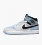Кросівки чоловічі Air Jordan 1 Mid Se MenS Shoes White/Light Blue DV1308-104