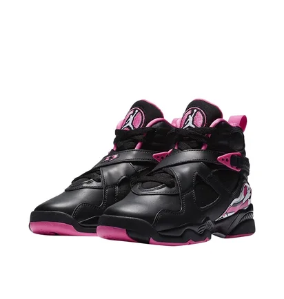 Кроссовки детские Air Jordan 8 Retro Pinksicle Black 580528-006