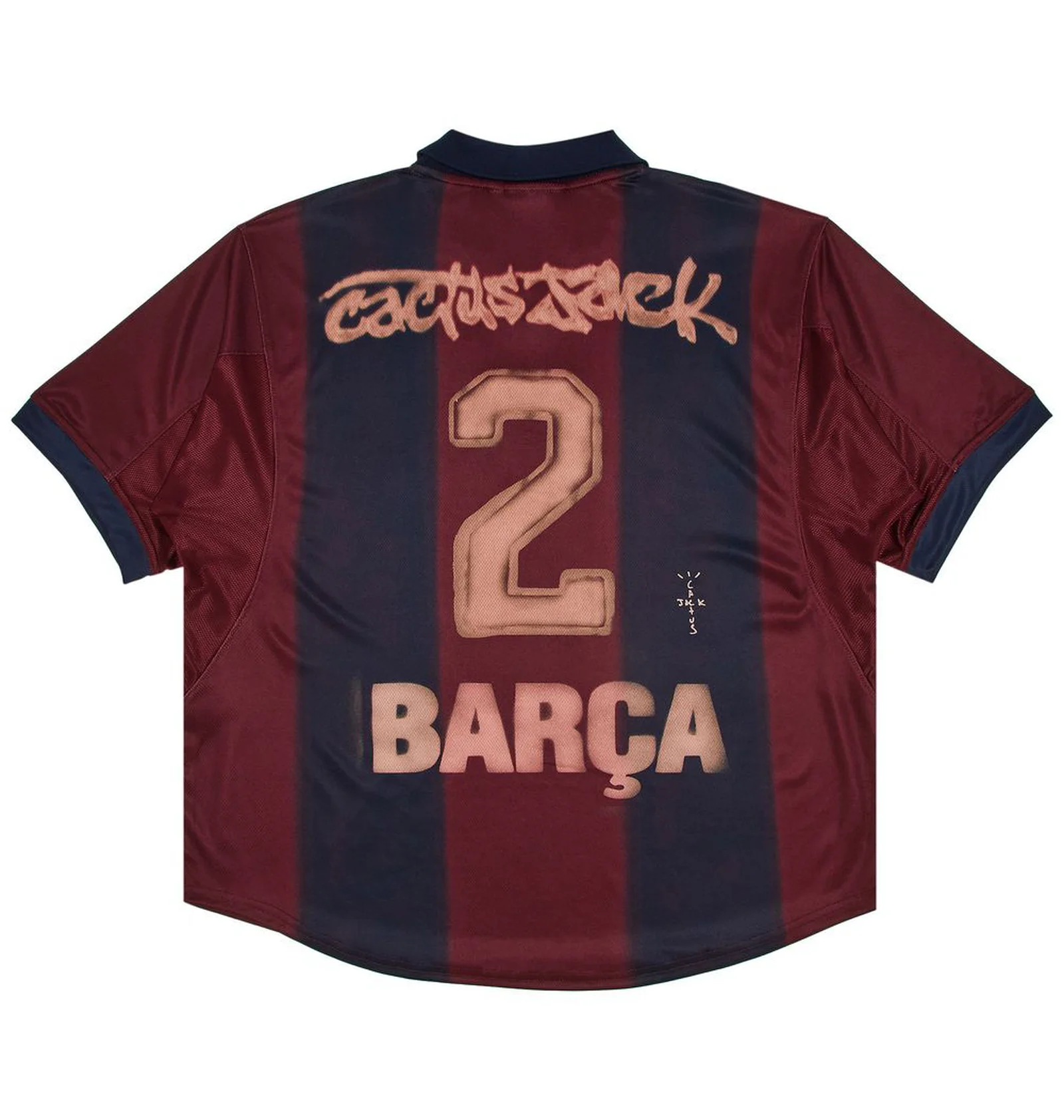 ᐉ Футболка мужская Nike Fc Barcelona X Cactus Jack Retro 2000/01