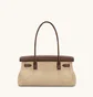 Сумка женская JW PEI Yara Faux Suede Shoulder Bag Brown BB2025BG121888JWP