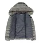 Пуховик женский CMP Woman Jacket Fix Hood Grey 31K3006F-U911