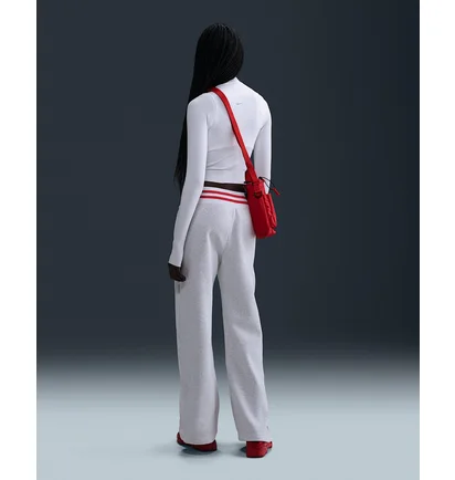 Штаны женские Nike W Phnx Flc Hr Gx Wide White HJ0909-010