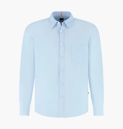 Рубашка мужская Boss Relegant Light Blue 50537381-460