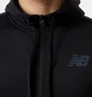 Худі чоловіче New Balance Tenacity Performance Fleece Full Zip Hoodie Black Mj23020Bk