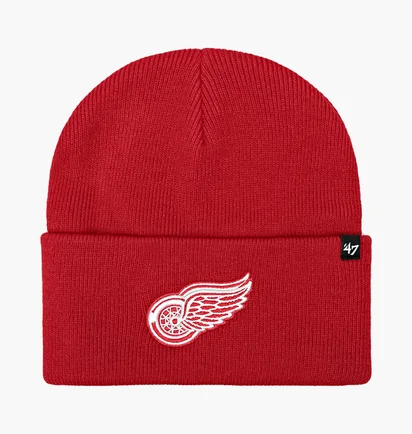 Шапка унісекс 47 Brand Nhl Detroit Wings Red H-HYMKR05ACE-RD