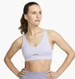 Топ женский Nike Indy Plunge Cutout Medium-Support Padded Sports Bra White DV9837-536