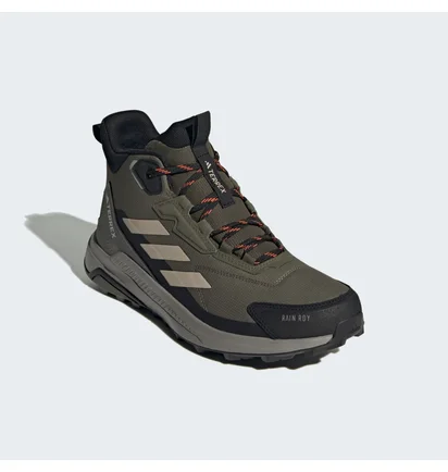 Ботинки мужские Adidas Terrex Anylander Mid Rain.Rdy Hiking Olive ID0897