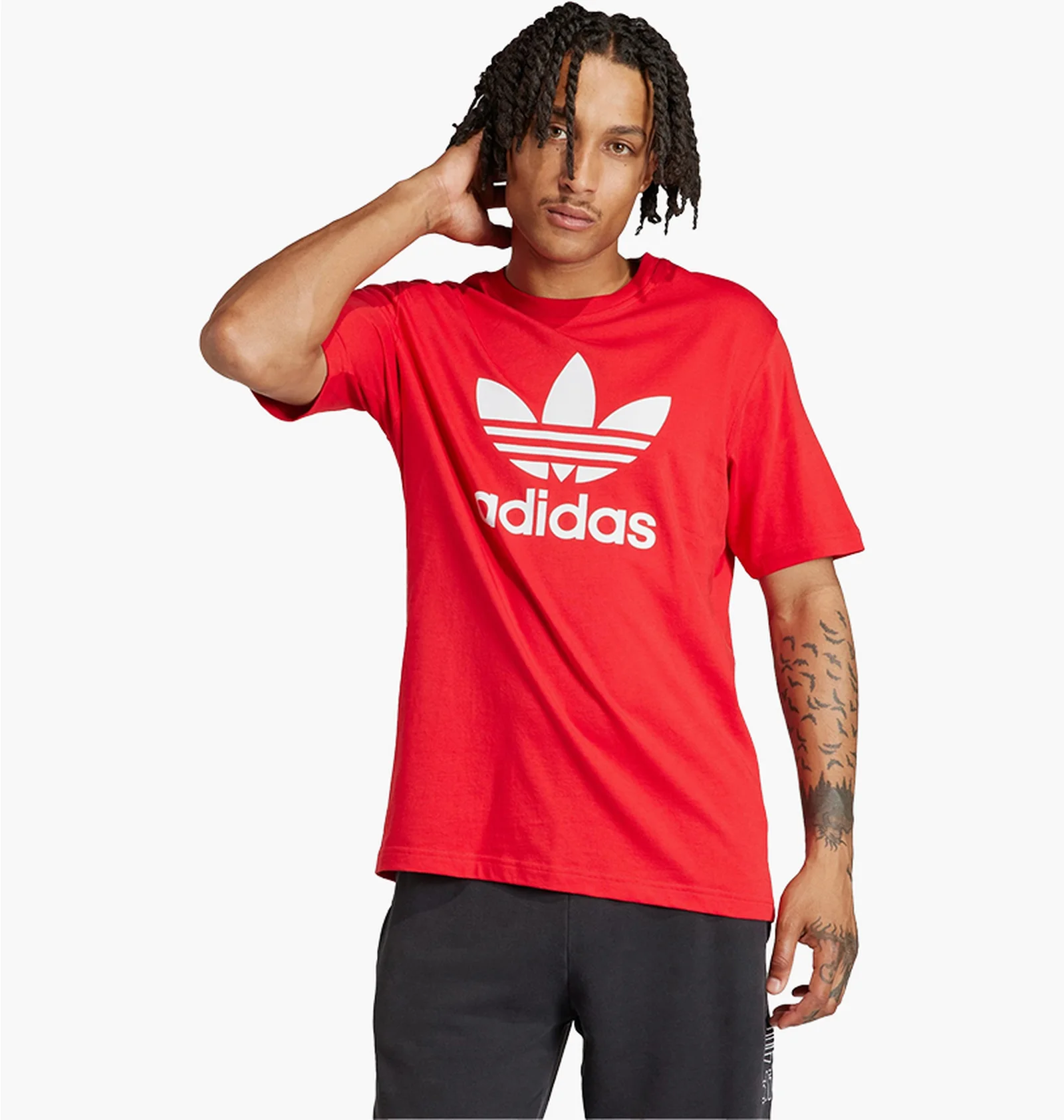 ᐉ Футболка чоловіча Adidas Adicolor Trefoil Tee Red IR8009