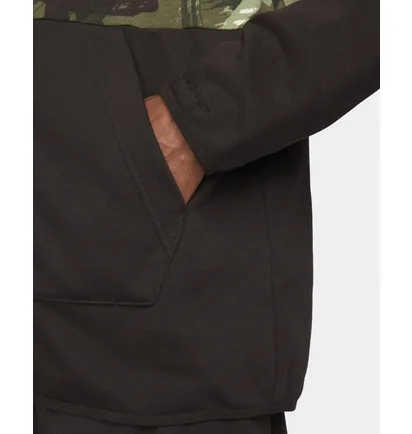 Толстовка чоловіча Nike Dri-Fit Fleece Black/Green Dq4790-220