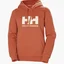 Худи женское Helly Hansen Logo Hoodie Orange 33978-179