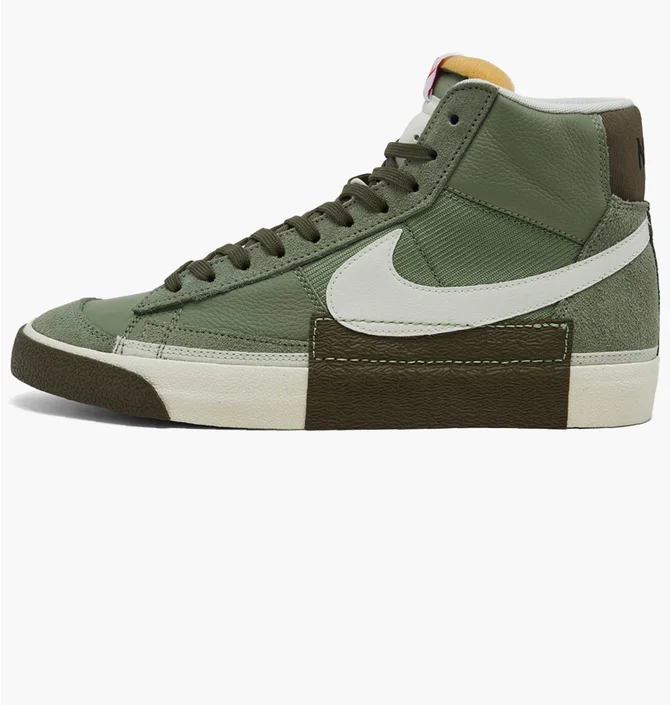 Кроссовки мужские Nike Blazer Mid Pro Club Casual Shoes Green DQ7673-301