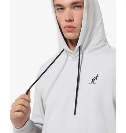 Худи мужское AUSTRALIAN City Fleece-Slam Hoodie Grey LSUFE0018-733