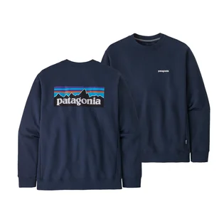 Свитшот мужской Patagonia P-6 Logo Uprisal Crew Sweatshirt New Blue NENA39657