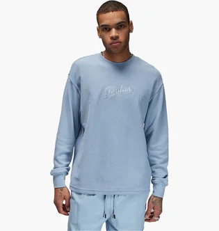 Лонгслів чоловічий Air Jordan Maglia Flight Mvp Light Blue FN4607-436