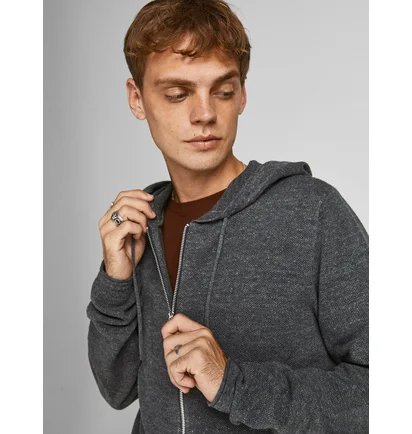 Толстовка мужская Jack & Jones Hill Grey 12190154