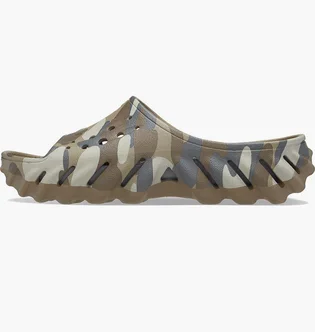 Тапочки унисекс CROCS Echo Camo Redux Slide Camo/Brown 209010-025