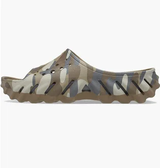 Тапочки унисекс CROCS Echo Camo Redux Slide Camo/Brown 209010-025