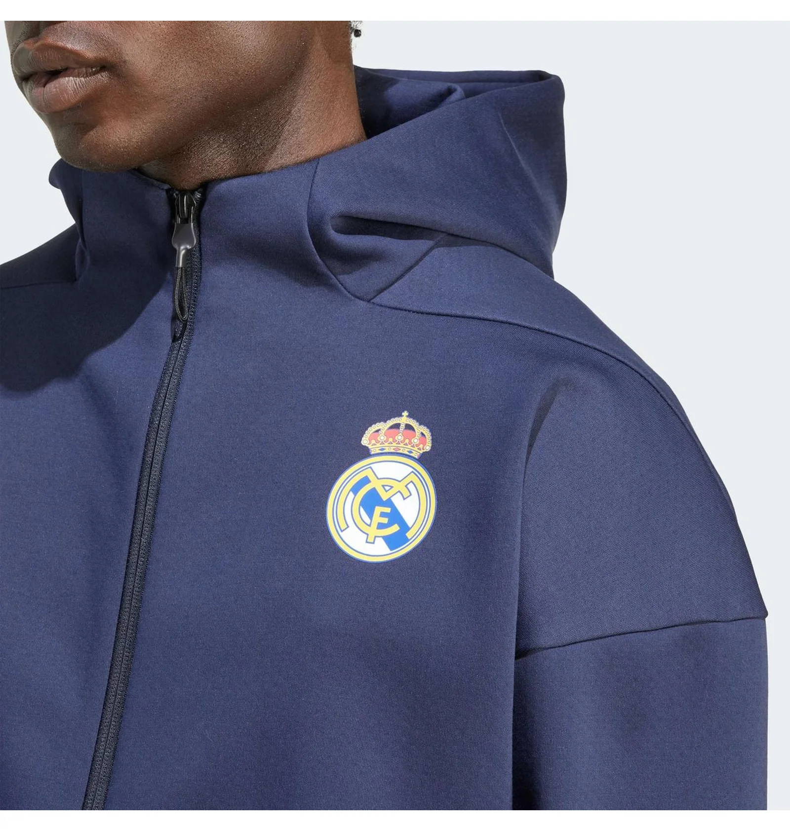 ᐉ Толстовка чоловіча Adidas Real Madrid Z.N.E. Blue KC3739