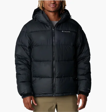 Пуховик чоловічий Columbia Pike Lake Ii Hooded Jacket Black WM0326-010