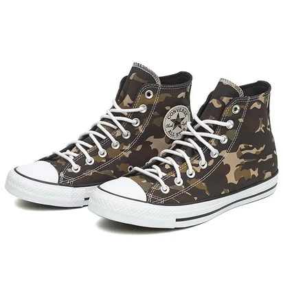 Кеди унісекс Converse Chuck Taylor All Star High Camo/Olive 165915C
