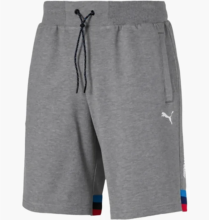 Шорты мужские Puma Bmw Motorsport Life Sweat Shorts Grey 596090-03