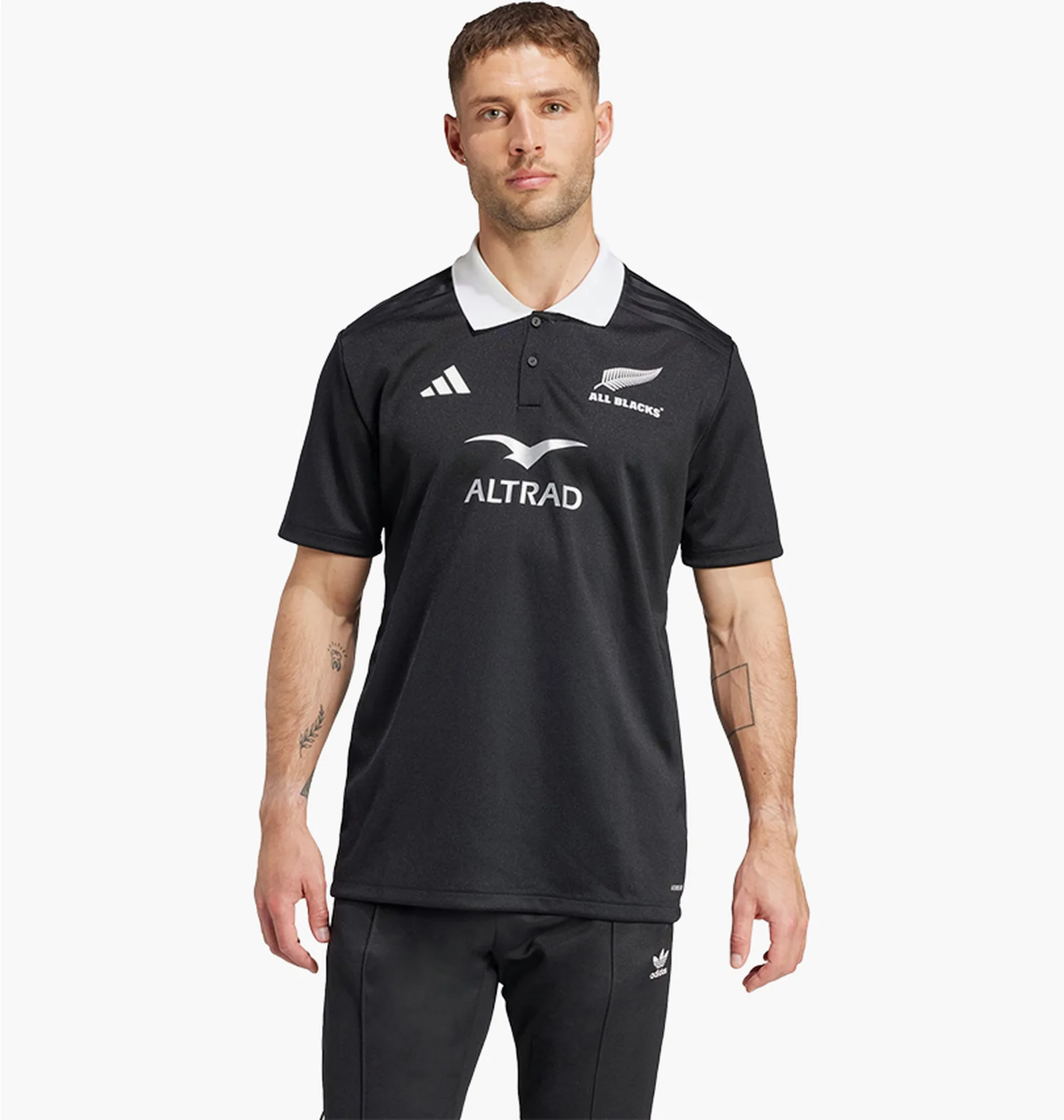 ᐉ Поло чоловіче Adidas All Blacks Rugby Aeroready Short Sleeve
