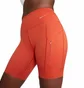 Шорты женские Nike Go Firm-Support Mid-Rise Orange DQ5925-861