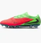 Бутсы мужские Nike Phantom 6 Low Elite Eh Green/Red HQ2332-603