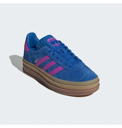 Кроссовки женские Adidas Gazelle Bold Shoes Blue IG4367