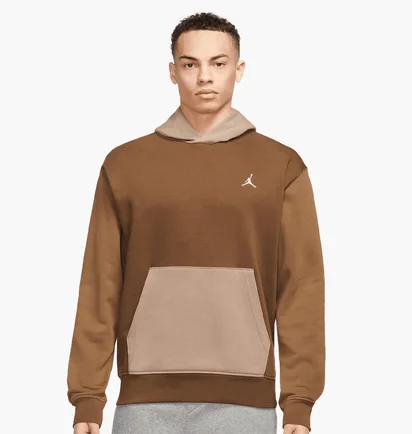 Худі чоловіче Air Jordan Essential Fleece Pullover Brown FJ7774-281