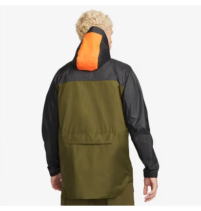 Куртка чоловіча Nike Sportswear Woven Jacket Black/Olive Dx1662-326