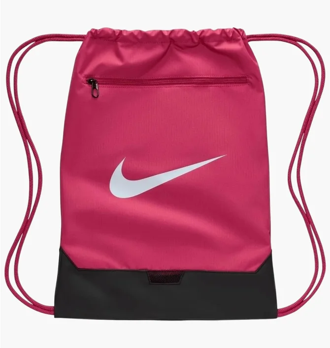 Рюкзак унисекс Nike Brsla Drawstrng Pink/Black DM3978-634
