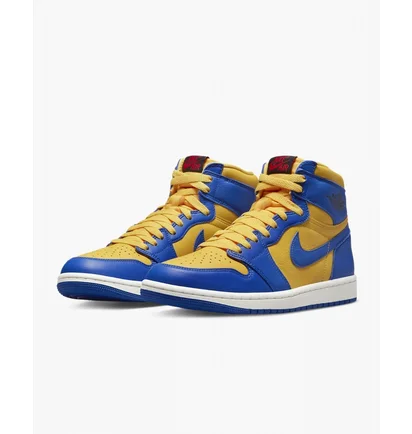 Кросівки жіночі Air Jordan Air 1 Retro High Og Blue/Yellow Fd2596-700
