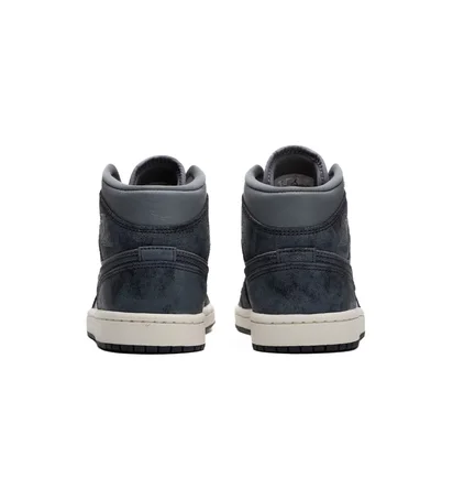 Кросівки жіночі Air Jordan 1 Mid Se Wmns Distressed Smoke Grey/Blue FJ3448-001