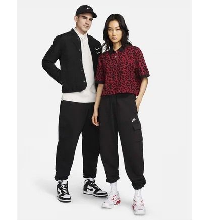 Штаны женские Nike Nsw Club Fleece Cargo Pants Black Dq5196-010