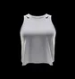 Топ женский Nike Aeroswift Dri-Fit-Adv-Lauf-Tanktop Im Crop-Design Grey FN2713-100