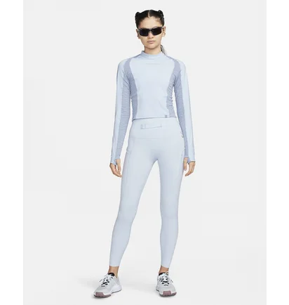 Лонгслів жіночий Nike Dri-Fit Trail Light Blue FN4706-440