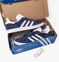 Кроссовки унисекс Adidas Gazelle Stitch-And-Turn Shoes Blue Bb5478