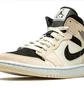 Кроссовки женские Air Jordan Wmns 1 Mid Beige BQ6472-800