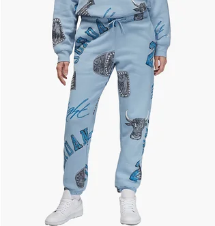 Штаны женские Air Jordan Brooklyn Fleece Light Blue FZ9981-436