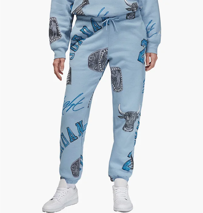 Штаны женские Air Jordan Brooklyn Fleece Light Blue FZ9981-436