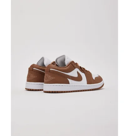 Кроссовки женские Air Jordan 1 Low Brown/White DC0774-202