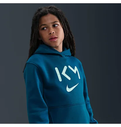 Худі дитяче Nike Mbappe Club Fleece Blue II1502-301