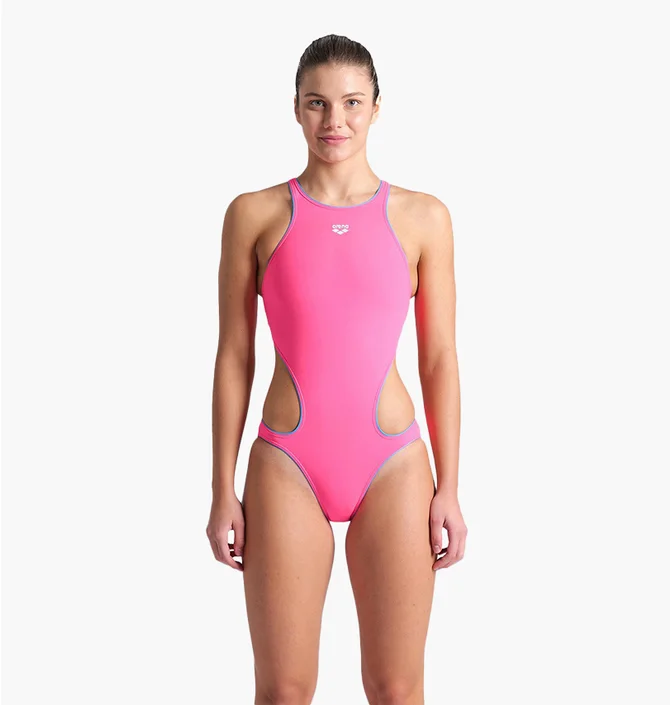 Купальник жіночий Arena One Next Swimsuit 40 Pink 007916-908