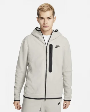 Куртка мужская Nike Sportswear Tech Fleece Men S Full-Zip Winterized Hoodie Beige Dq4801-016