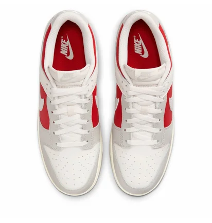 Кроссовки мужские Nike Dunk Low Retro Beige/Red HJ9093-030
