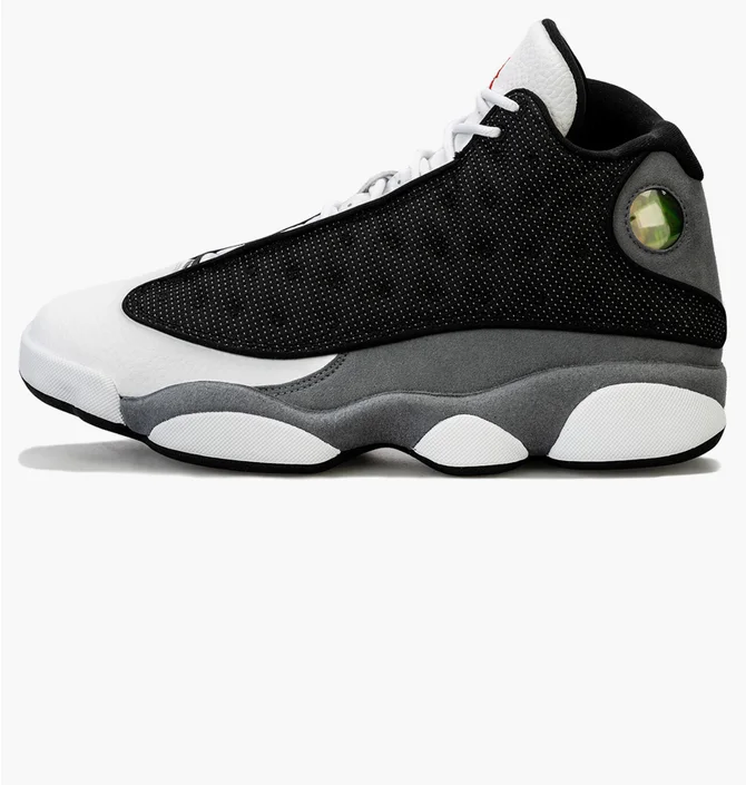 Кросівки чоловічі Air Jordan 13 Retro Flint Black/White DJ5982-060