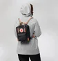 Рюкзак унисекс Fjallraven Kanken Rainbow Mini Black 23621.550-907