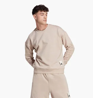 Свитшот мужской Adidas Sportswear Lounge Fleece Sweatshirt Beige IA9362